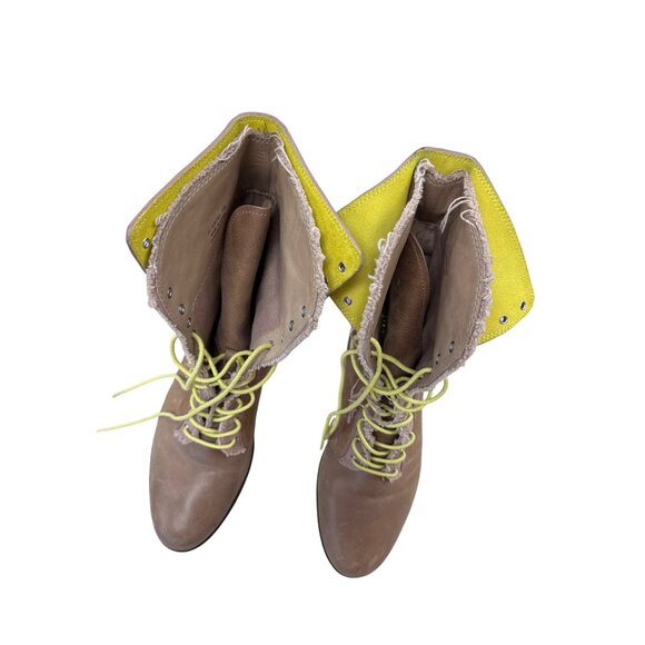 Cole Haan Tan Leather Lace-Up Ankle Boots 10B SKU 7174 - Picture 11 of 11